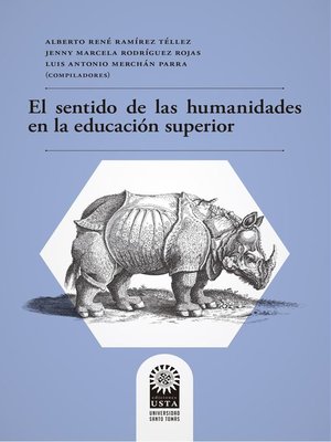 cover image of El sentido de las humanidades en la educación superior